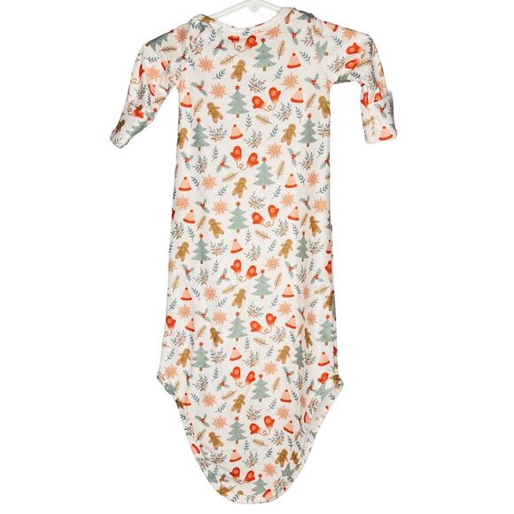 Charlie’s Project Baby Unisex Christmas Newborn NB Gown And Hat New - Picture 10 of 10